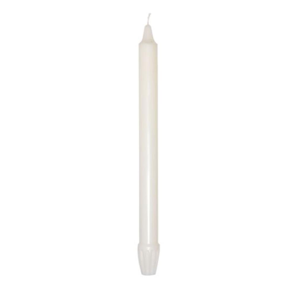 Price's Sherwood White Dinner Candle 30cm £1.59